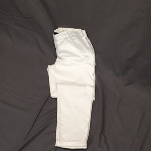 Calvin Klein White jean style pants.